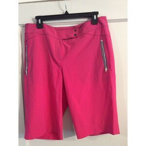 Annika Cutter & Buck Size 10 Women's Golf Shorts Pink EUC